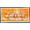 7 Running Horses painting