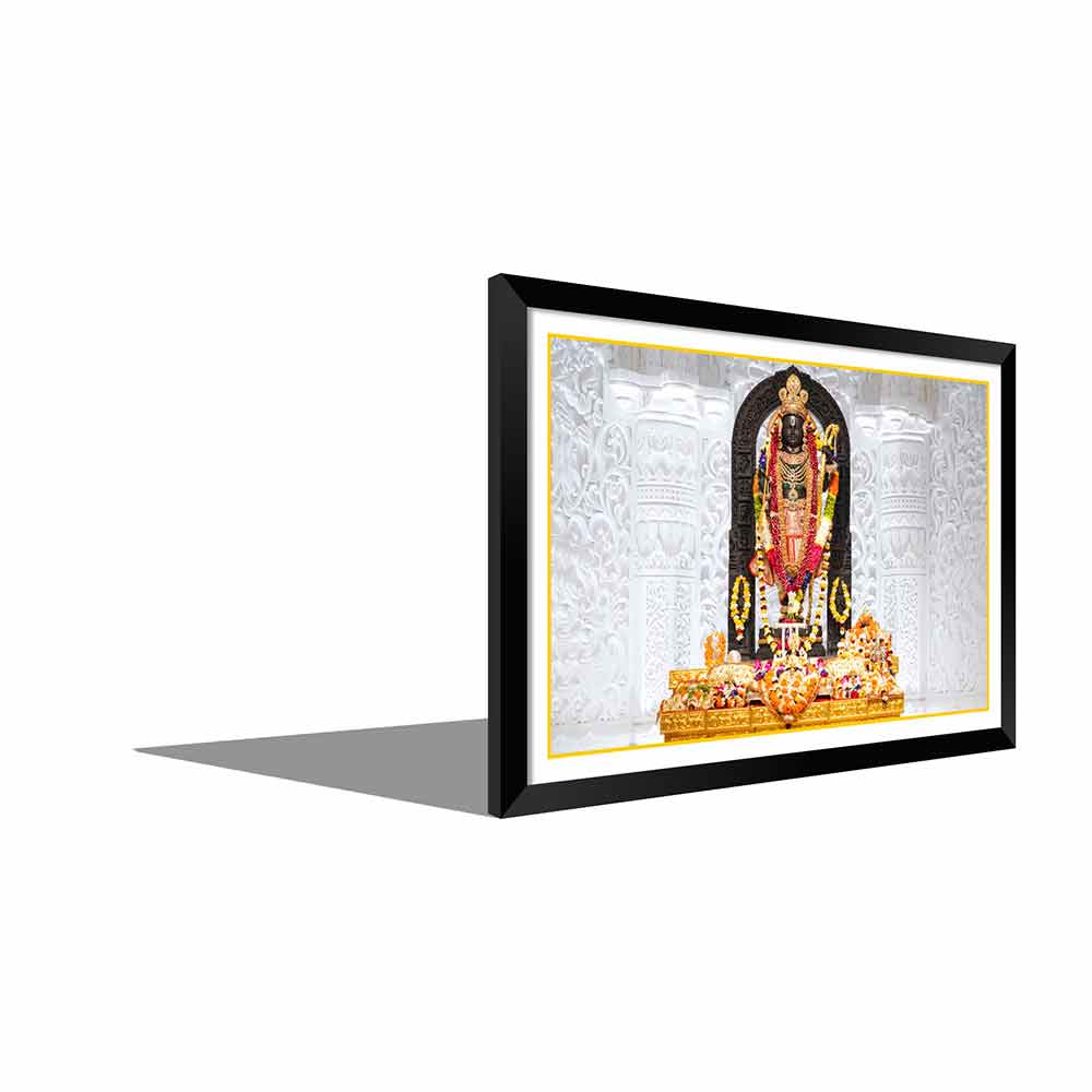 Shri Ram Lalla 3d photo painting for wall decor